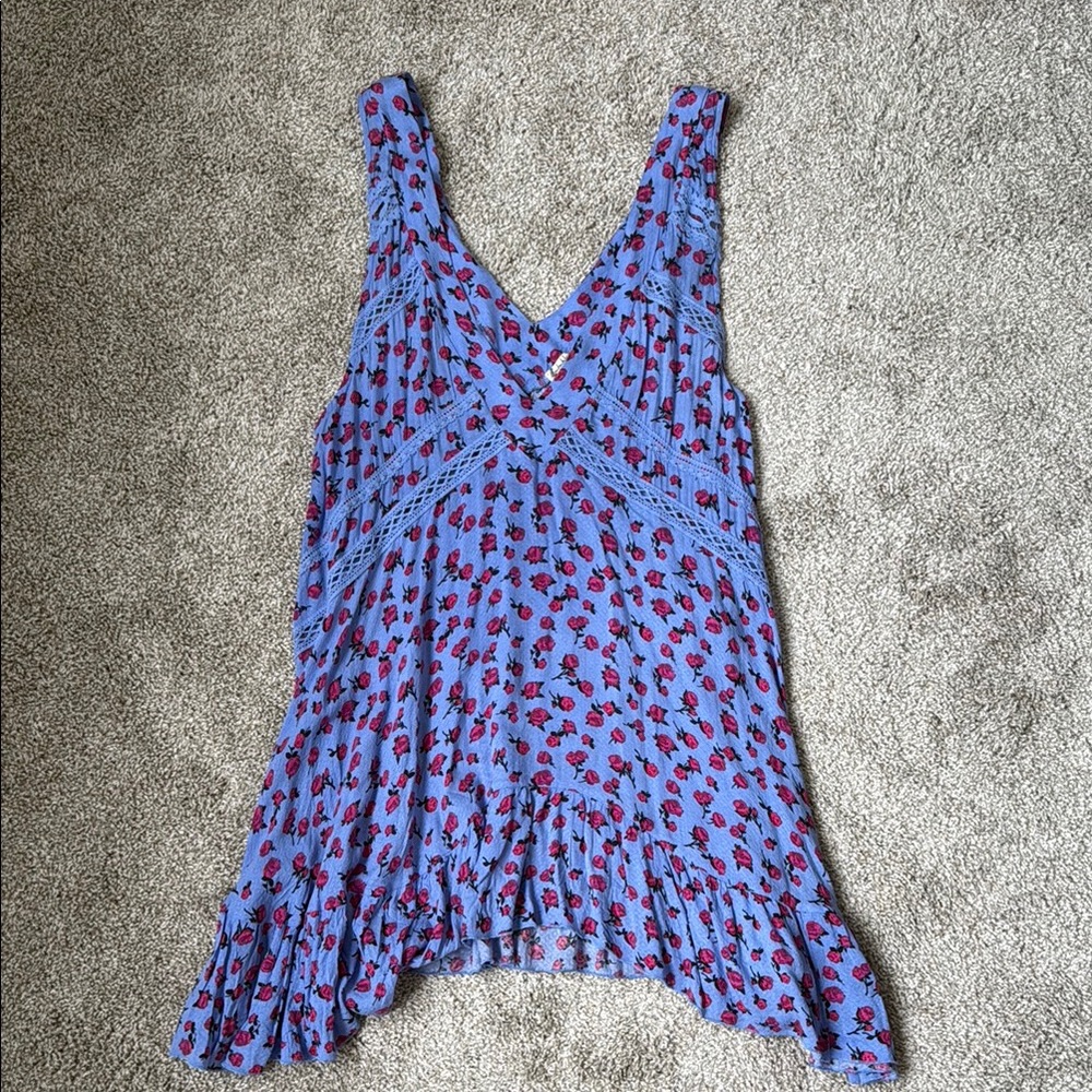 Free People Periwinkle Dress/Coverup